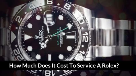 rolex submariner repair costs|how often to service Rolex.